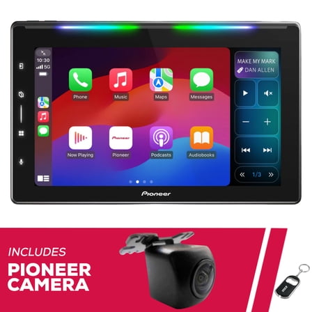 New Pioneer DMH-WT6000NEX 10.1" Multimedia Receiver & ND-BC011 Front/Rear Camera