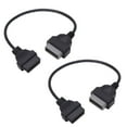 thumbnail image 2 of Car Diagnostic Cable, Lightweight Compact Size OBD2 Diagnostic Cable Fast Transmission Speed Black  For Vehicle, 2 of 8