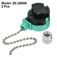 thumbnail image 2 of Pull Chain Switch 3 Speed 4 Wire for Ceiling Fan Lamp Green Silver 2pack, 2 of 5