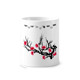 thumbnail image 1 of Taza de cepillo de dientes Unbranded Japon sakura patrón Rojo Negro 350 ml, 1 of 3