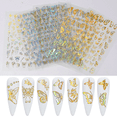 thumbnail image 2 of Pegatinas de mariposa para uñas, diseño de mariposas, láser bronceador, calcomanías de mariposas para uñas en 3D, calcomanías de uñas estéreo, moda, hermosas, 2 of 2