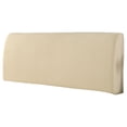 thumbnail image 2 of CaiYueKe Full Wrap Headboard Cover, Stretchable Dustproof Headboard Protector, Soft Padded Headboard Slipcover, Elastic Hem, Machine Washable, Modern Solid Color Bed Headboard Cover, 2 of 7