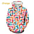 thumbnail image 3 of Sudadera con capucha con estampado de laberinto en 3D para hombres y mujeres, estilo informal, de talla grande, con personalidad, estilo moderno, para hombre, 3 of 5