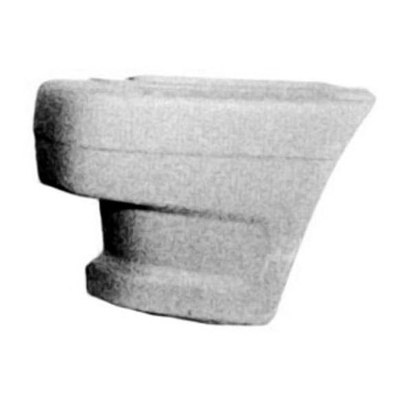 KAI New Standard Replacement Front Driver Side Bumper End, Fits 1986-1989 Mazda Pickup