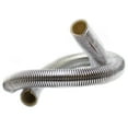 thumbnail image 3 of 5/8" ConvoShield High Temperature Chrome Split Wire Loom - Length: 37" - 1 Piece, 3 of 5