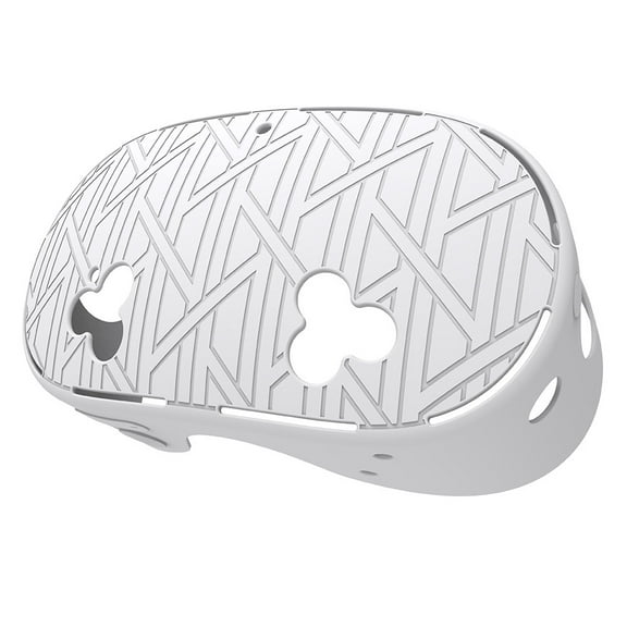 Silicone Protector Cover for Meta Quest 3S VR Headset, Dustproof Anti-Scratch Protective Case, Easy Install Snug Fit, 179x94x78mm, Sturdy Sleek Design, White