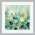 thumbnail image 1 of Midsummer Garden White Flowers by Silvia Vassileva, Framed Wall Art, 19.5W x 19.5H, 1 of 1