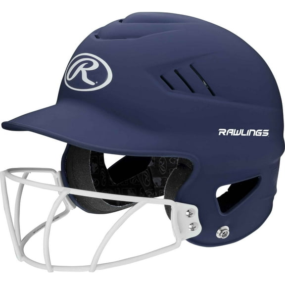 Rawlings Coolflo OSFM Softball Batting Helmet with Face Guard