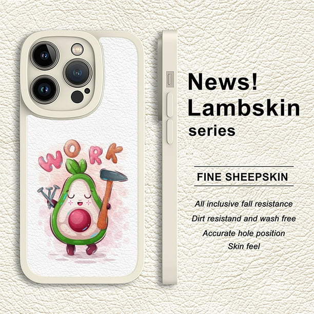 Eleva el estilo y la protección de tu iPhone con esta moderna y duradera funda de goma TPU para teléfono con un diseño de dibujos animados.