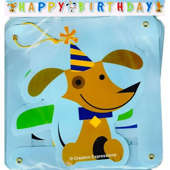 Fire Engine 'Rescue Pals' Birthday Banner (1ct)