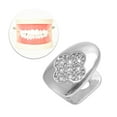 thumbnail image 2 of Conjunto de Grillz para Dientes Unique Bargains Hip Hop con Pinzas Grillz para Dientes para Halloween Show Hip Hop Tono Plateado, 2 of 7