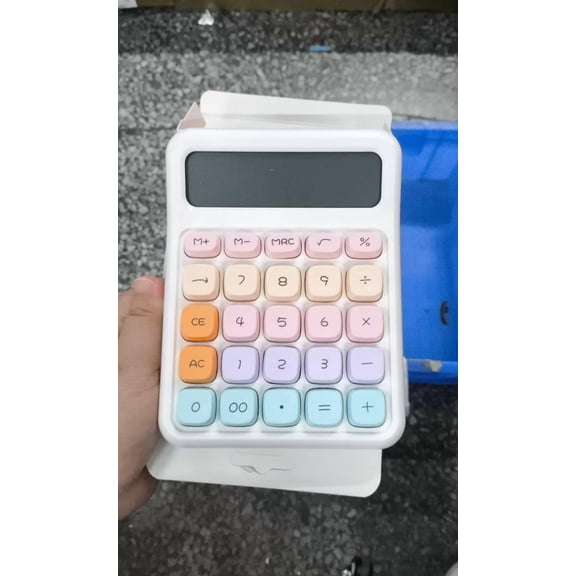 Pcksrro Calculator Office Stationery Calculator Calculator High Color Dopamine Mechanical Key Scientific Computer