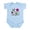 Sky Blue, variant on CafePress - Good Looks From Godmother Infant Bodysuit - Baby Light Bodysuit, Size Newborn - 24 Months