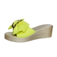 thumbnail image 1 of Fuwddey Wedge Sandals for Women Open Toe Summer Espadrilles Slides Shoes Summer Fashionable Casual Outdoor Thick Bottom Slippers, 1 of 9