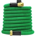 thumbnail image 2 of Expandable Garden Hose with 8 Function Spray Nozzle - Leak Proof Design, Green, 50 ft, 2 of 5