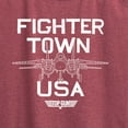 thumbnail image 3 of Top Gun - Property Of Fighter Town - Women's Racerback Tank Top, 3 of 5