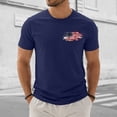thumbnail image 5 of Akiihool Mens Summer T Shirts Mens Oversized T Shirts Acid Wash Loose Fit Vintage Washed Tee Shirt Short Sleeve Streetwear Casual T-Shirts(Navy,L), 5 of 8