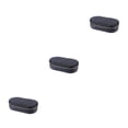 thumbnail image 3 of Joyero femenino Qarigey Collar Compartimentos Anillo Cremallera Organizador de 2 capas Negro, 3 of 6