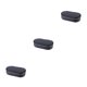 thumbnail image 3 of Joyero femenino Qarigey Collar Compartimentos Anillo Cremallera Organizador de 2 capas Negro, 3 of 6