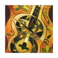 thumbnail image 1 of Mandolin Melody Picture 1920's - Canvas, 1 of 10