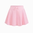 thumbnail image 5 of CAUYDY Skirt for Girls 3T 4T 5T Kids Uniform Pleated Skirts School Casual Tween Girls 10-16 Mini Flare Skater Skirts 6-9Y Cirls' Tennis Skirts Spring Summer (Sizes 9-10 Years,Pink), 5 of 6