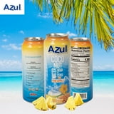 Azul Coconut Water with Pineapple, Natural Hydrating Coconut Elixir ...