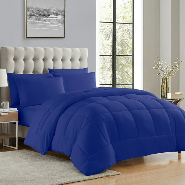 Sheet Set Royal Blue Queen, Blue Queen Bed Set