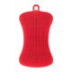 thumbnail image 1 of (3 paquetes rojos) Esponjas de silicona para platos, esponja de silicona para lavar platos, utensilios de cocina, accesorios para cepillos, esponja de cocina, esponjas de limpieza de doble cara, 1 of 4