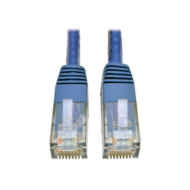 Tripp Lite Cat6 Gigabit Molded Patch Cable, 14 ft. RJ45 (M/M), 550MHz 24 AWG Blue 14' (N200-014-BL)