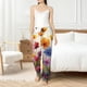 thumbnail image 4 of Fotbe Colorful Wildflower Meadow Pantalones de Pijama para Mujer, Pantalones de Dormir, Pantalones Pj con Cordón y Bolsillos-Medium, 4 of 6