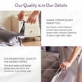thumbnail image 6 of 22 Momme Silk Pillowcase - Gunmetal, 6 of 10