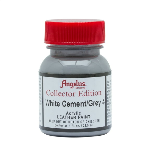 Angelus® Collector Edition Acrylic Leather Paint, White Cement