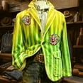 thumbnail image 4 of IWRICH Mardi Gras Corduroy Jacket for Men Holiday Blazer Outfits Plus Size Suit Sequin Printed Accessories Suits Cardigan Apparel 27-Green M, 4 of 4
