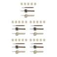 thumbnail image 2 of Moyic Thread Wire Brush Handle Stainless Steel Spiral Tube Design Arranged Pipe Electrical Cleaning Kit Neatly Accessories Head Type2 NO2, 2 of 6