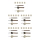 thumbnail image 2 of Cateissary Wire Brush Working Pipe Tube Cleaning Arranged Chimney Rotary Electrical Neatly for Stain Removal Accessories Equipment Kit Type2 NO2, 2 of 6