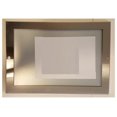 Key Box Access Sign 5x7 Elevator Certificate Frame Lockable Brushed Stainless Steel Anti ...