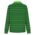 thumbnail image 4 of Riecok Plus Size Jackets for Women Lapel Long Sleeve Jackets Button Down Striped Coats Casual Stylish Clothes, 4 of 5