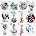 thumbnail image 4 of Charms Colgante De Cuentas De Encanto Para Dama (Pulsera Ajustado) DIY Chapado En Joyería S925 Plata, 4 of 4