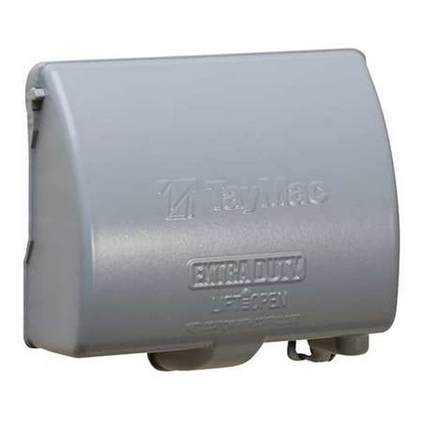 Hubbell Taymac MX4380S 1Gang Weatherproof InUse Cover, EXTRA DUTY