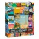 thumbnail image 2 of Rompecabezas PICKFORU Vintage World Travel 1000 piezas, 2 of 8