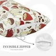 thumbnail image 5 of EasygdpCartoon Mushrooms Polyester Fiber Double-Sided Pillowcase,Super Soft,Comfortable And Luxurious Pillowcase,Not Easy To Break Or Deform- 20"X30", 5 of 9