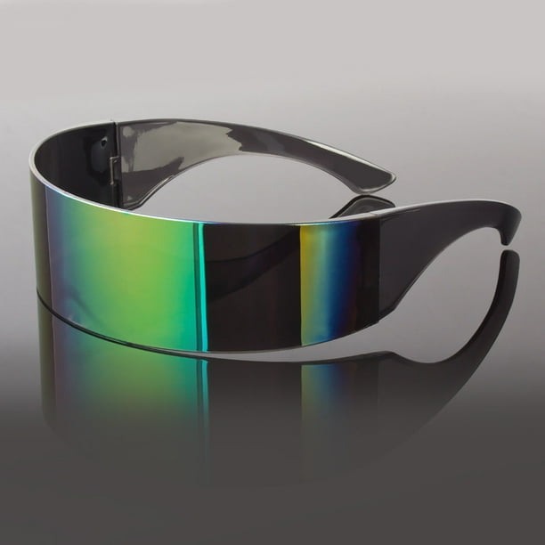 New Back to the Future Inspired Costume SciFi Futuristic Wrap Visor