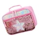 thumbnail image 4 of Bolsa de almuerzo portátil para niños Paquete de aislamiento de lentejuelas Papel de aluminio Bolsa térmica de picnic Bolsa de almacenamiento de conservación de comidas (Rosa), 4 of 6
