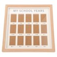 thumbnail image 1 of HEALEEP School Year Picture Frame Light Wood Grain Photo Display Home Decoration 1Set, 1 of 8