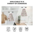 thumbnail image 4 of Yiaed Tulips Flowers Print Coral Velvet Wipes Absorbent Wipes Cleaning Cloths Household Table and Dish Wiping Cloths, 4 of 7