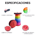 thumbnail image 4 of Banco Plegable Retractil | Taburete Portátil | Silla Ajustable Práctica | Ligero y Resistente | Soporta 140kg, 4 of 5