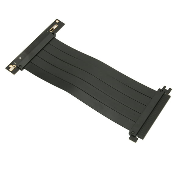 X16 PCIe 4.0 X16 Cable Elevador Alta Velocidad Flexible Flexible 90 Grados Angulgo Right Port Píze GPU Cable De Extensión De La Tarjeta Gráfica
