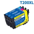 thumbnail image 2 of 200XL Ink Cartridge Replacement for Epson 200XL 200 XL T200XL to use with XP-200 XP-300 XP-310 XP-400 XP-410 WF-2520 WF-2530 WF-2540 Printer ( 1*Cyan, 1*Magenta, 1*Yellow) 3 Pack, 2 of 4