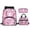 Axolotl Cherry Blossom, variant on Cute Ladybug School Backpack for Girls 4-6 Lightweight Little Girls Bookbag with Lunch Box and Pencil Case 3 In 1 Kids Back to School Gifts