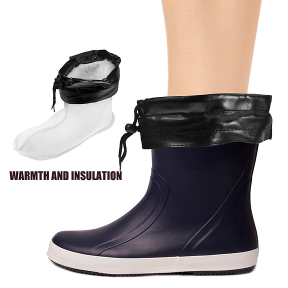 COMPUKAS 1 Pair Warm Plush Replacement Boot Liner with Breathable Design for Cold Weather, Multi-Color Shoe Insert